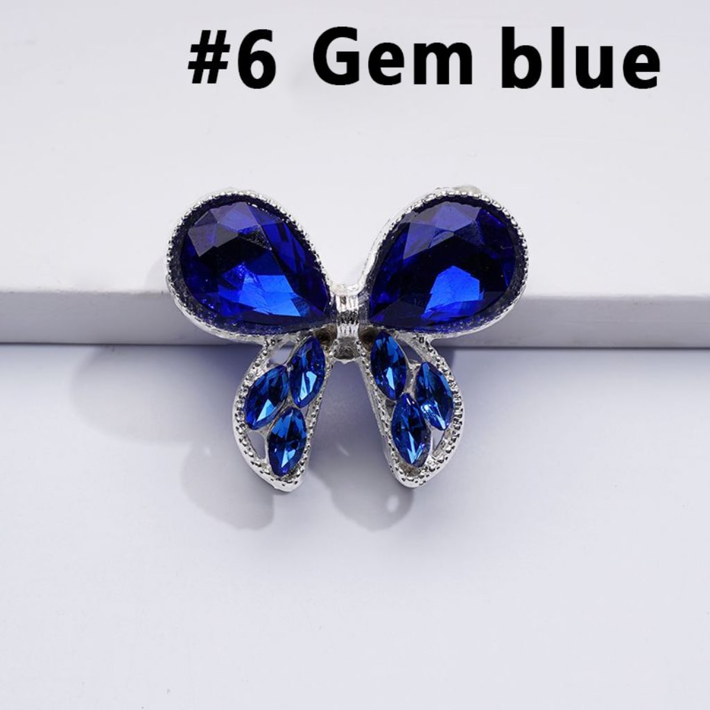 Silver Delicate Fancy Alloy Bowknot with Colorful Shiny Rhinestones Beads, Around 31*26MM