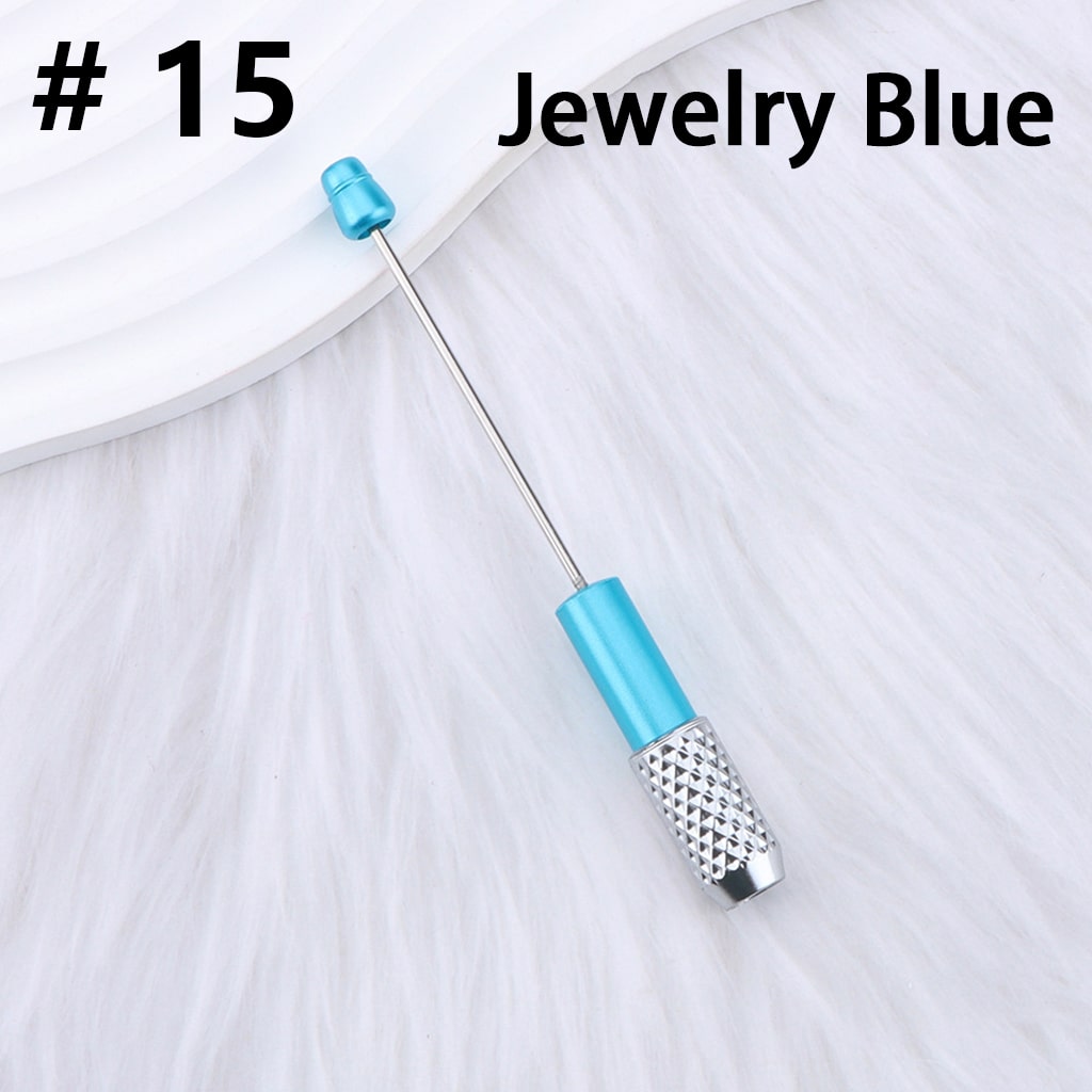Beadable DIY Extender Connector for Pencil, Solid Color 115MM