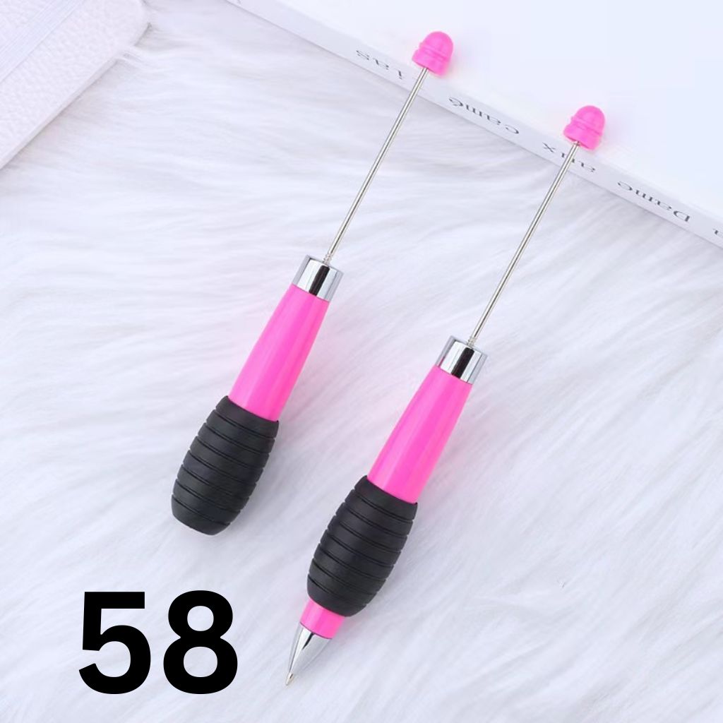 Telescopic and Retractable Beadable Pens with  Rotating Motion