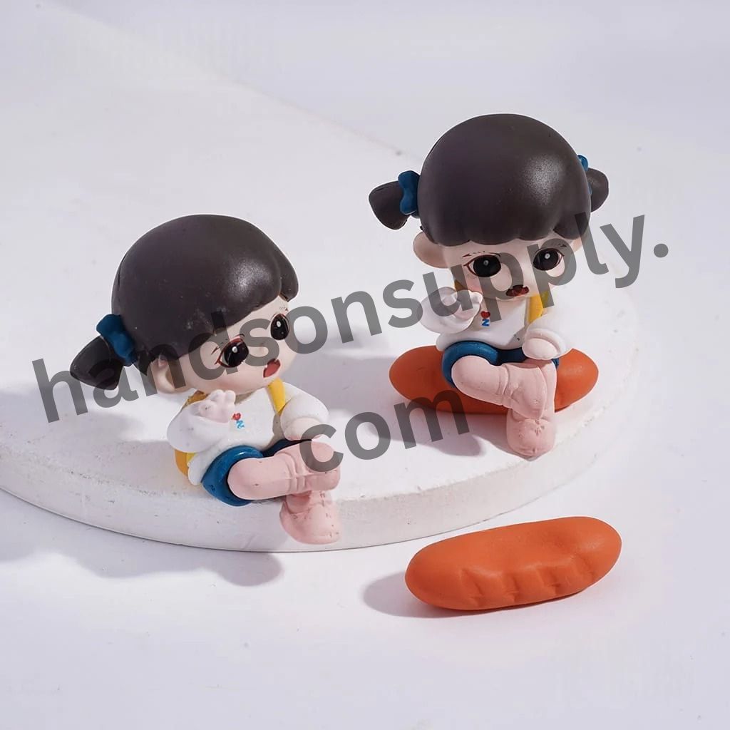 Exquisite Acrylic Figurine Playful Ornament Series, Jewelry Accessories, No Hole (Copy)