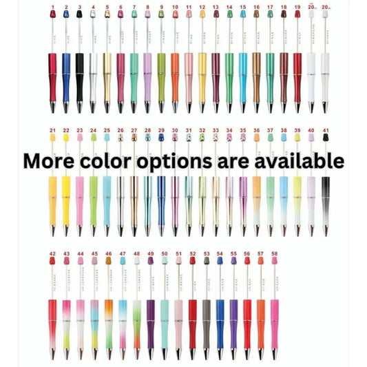 DIY Beaded Pens and Customizable Beadable Pens READ DESCRIPTION