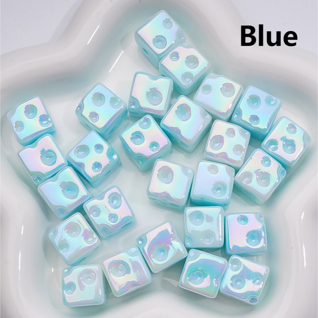 Luminous Cute Chesse UV Coating Acrylic Beads 15MM (Single Color is available for 200pcs Whole bag)