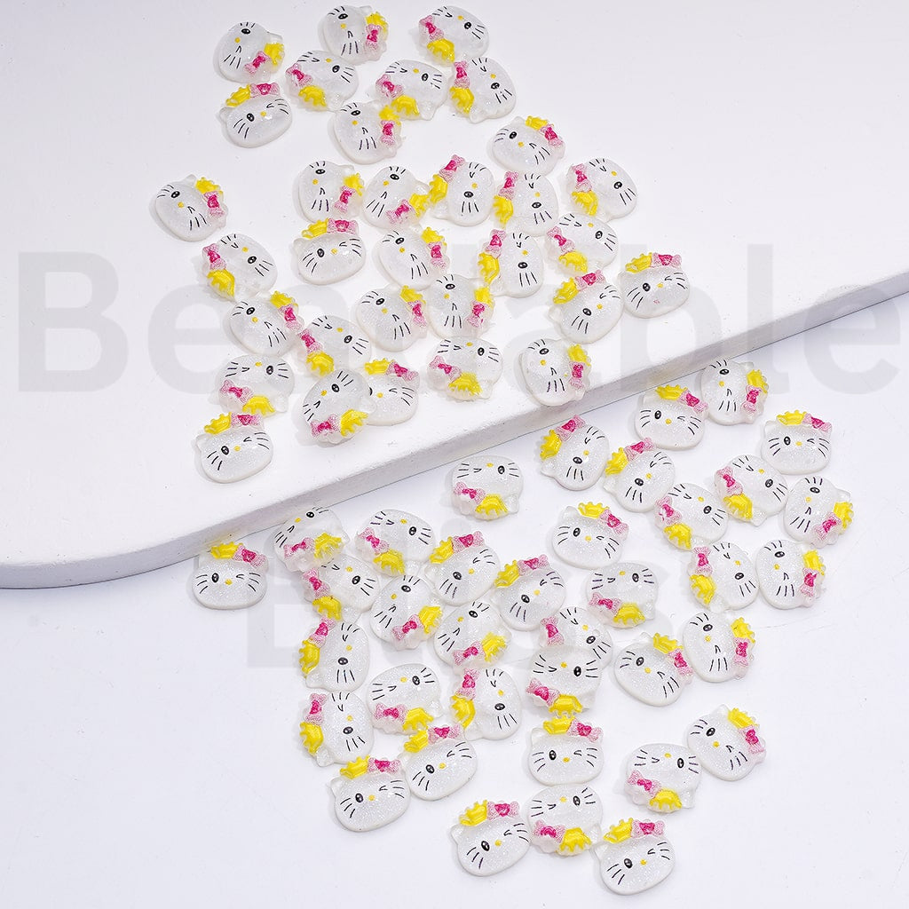 DIY Mini Adorable Character Series for Beads Jewelry Accessories, Random Mix
