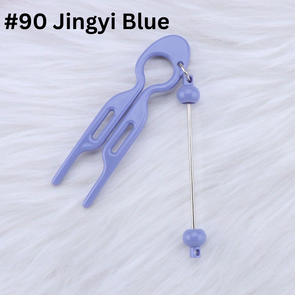 U Shape Updo Comb Hair Accessories with DIY Beadable Bar Hair Clip Hairpin Hair Artifact in Solid Color