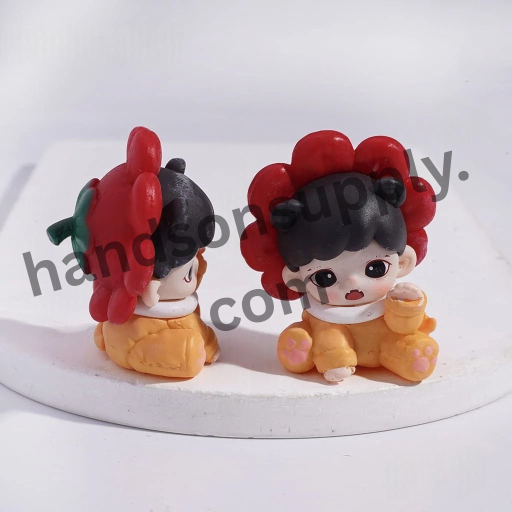 Exquisite Acrylic Figurine Playful Ornament Series, Jewelry Accessories, No Hole (Copy)