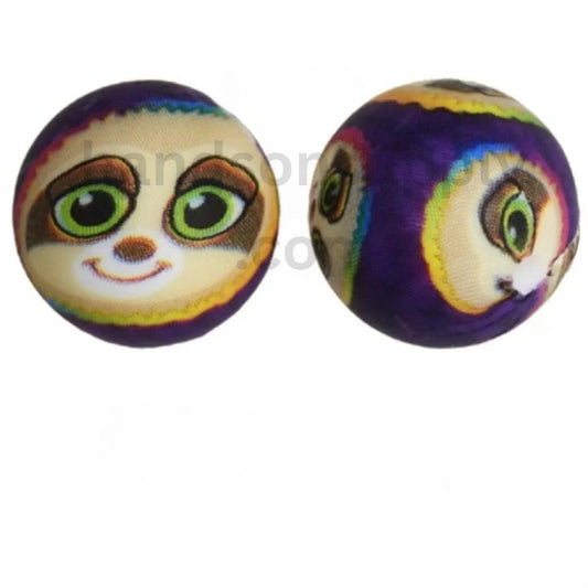 Cute Animal Sloth Printed Silicone Beads Number 391