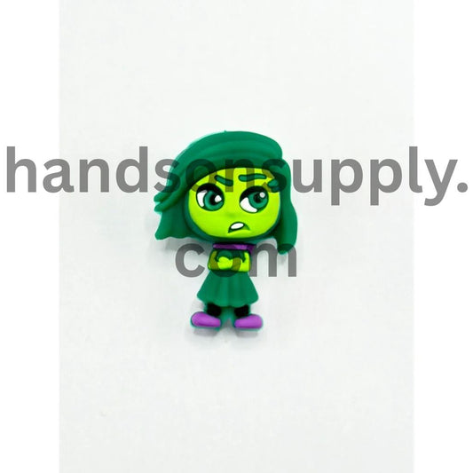 Adorable 3D Insid Out Disgus Cartoon Silicone Focal Beads (Ship out in Around 4-6 Days after Ordering)