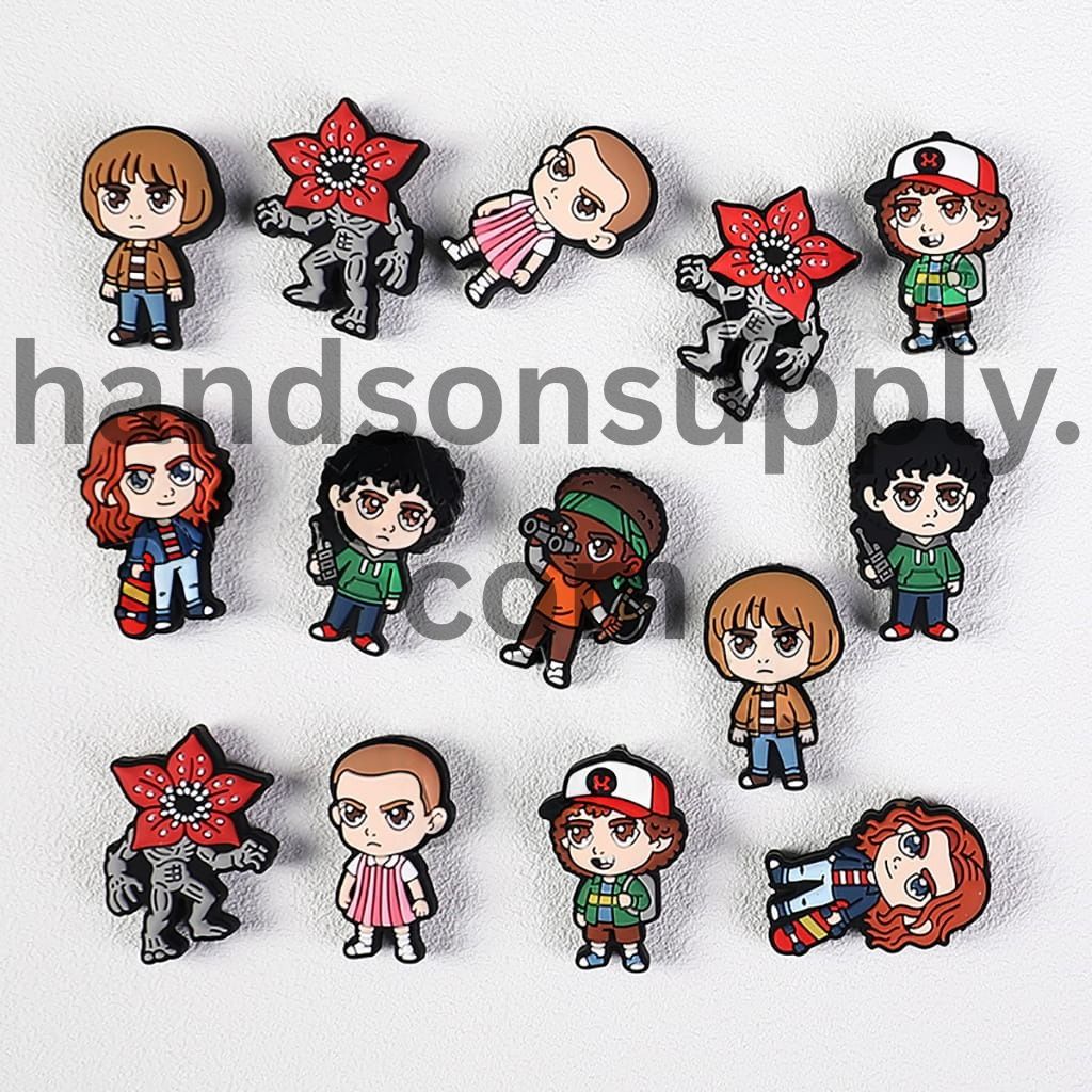 Characters from the Horror Series in Various Designs Silicone Focal Beads