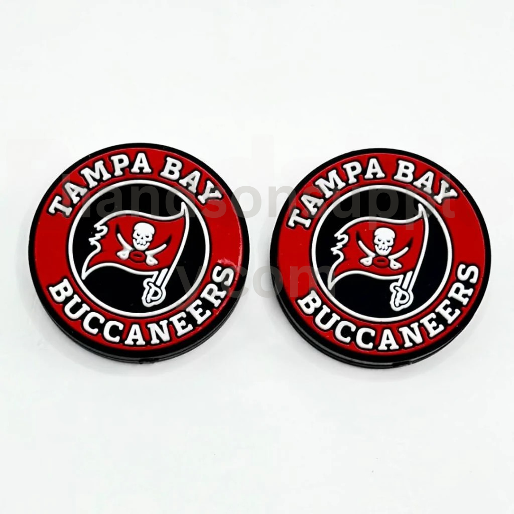 Football Team Tampa Bay Buccanee USA America Silicone Focal Beads
