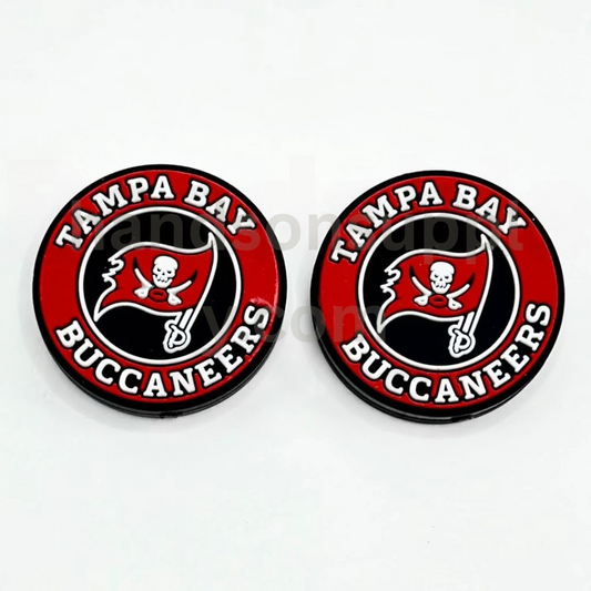 Football Team Tampa Bay Buccanee USA America Silicone Focal Beads