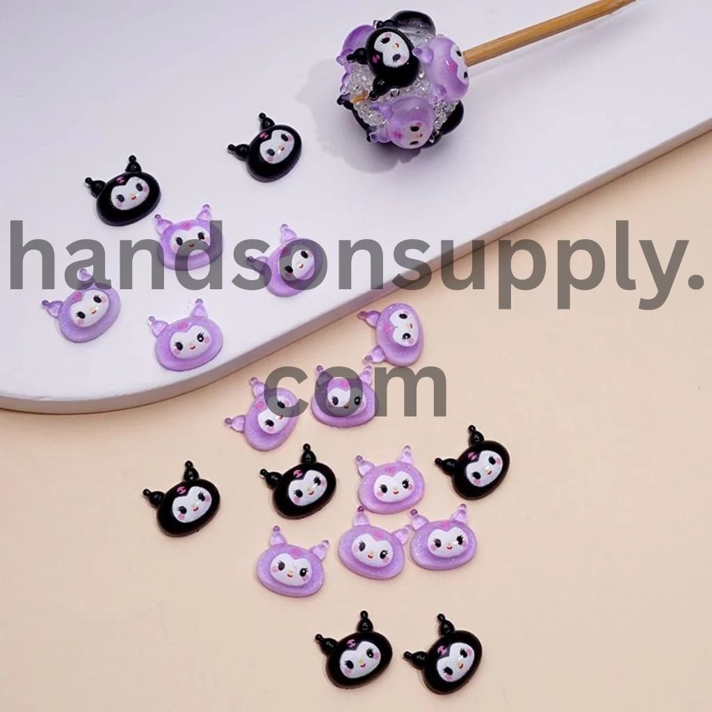 Cute DIY Mini Adorable Character Series for Beads Jewelry Accessories, Random Mix