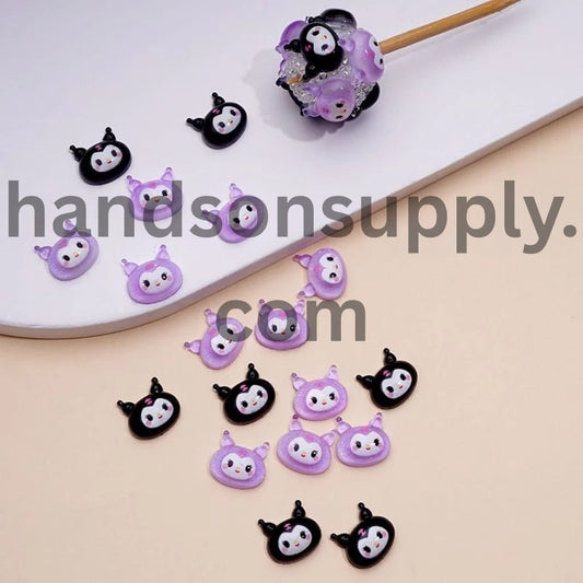 Cute DIY Mini Adorable Character Series for Beads Jewelry Accessories, Random Mix