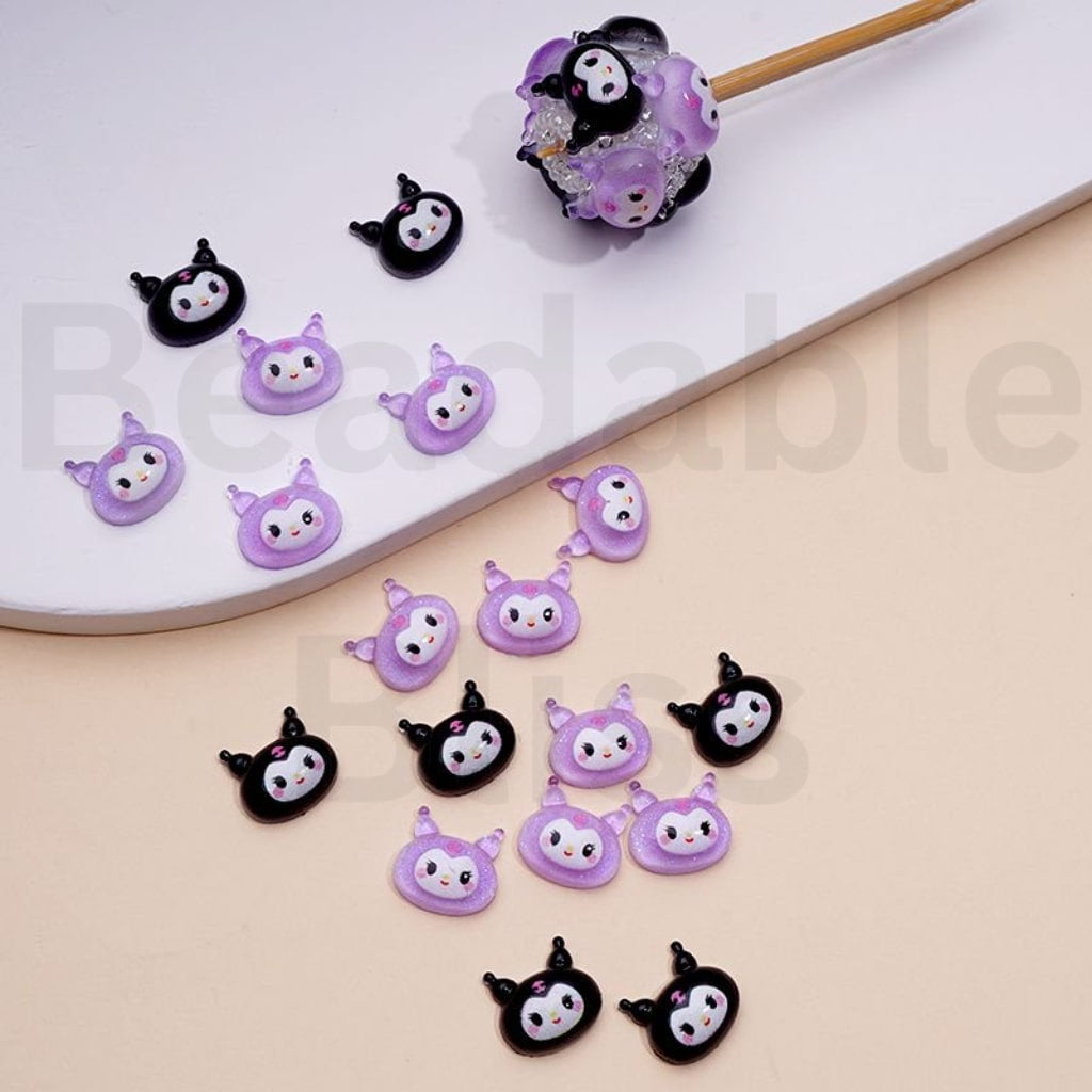 DIY Mini Adorable Character Series for Beads Jewelry Accessories, Random Mix