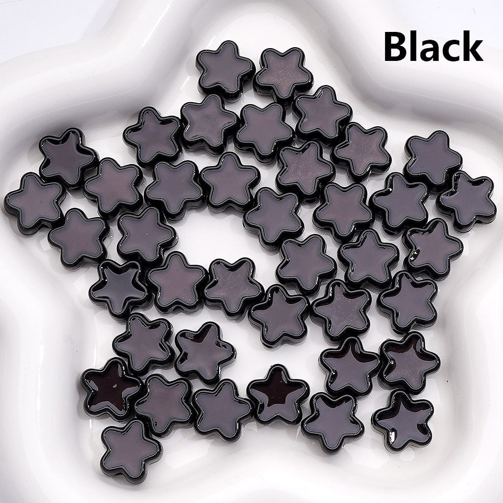 Luminous Acrylic Beads Mini Heart Shape13*12MM (Single Color is available for 500pcs(Whole Bag))]