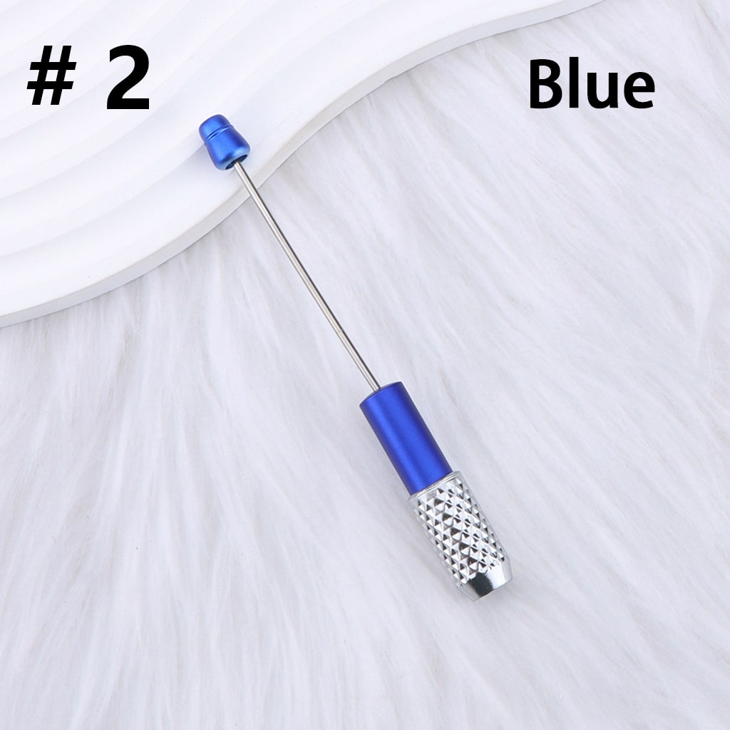 Beadable DIY Extender Connector for Pencil, Solid Color 115MM