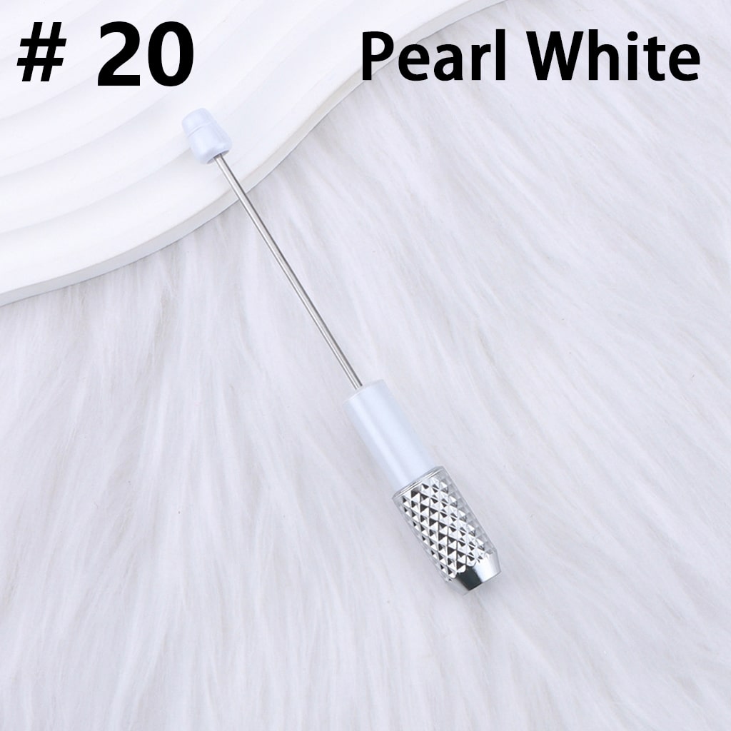 Beadable DIY Extender Connector for Pencil, Solid Color 115MM