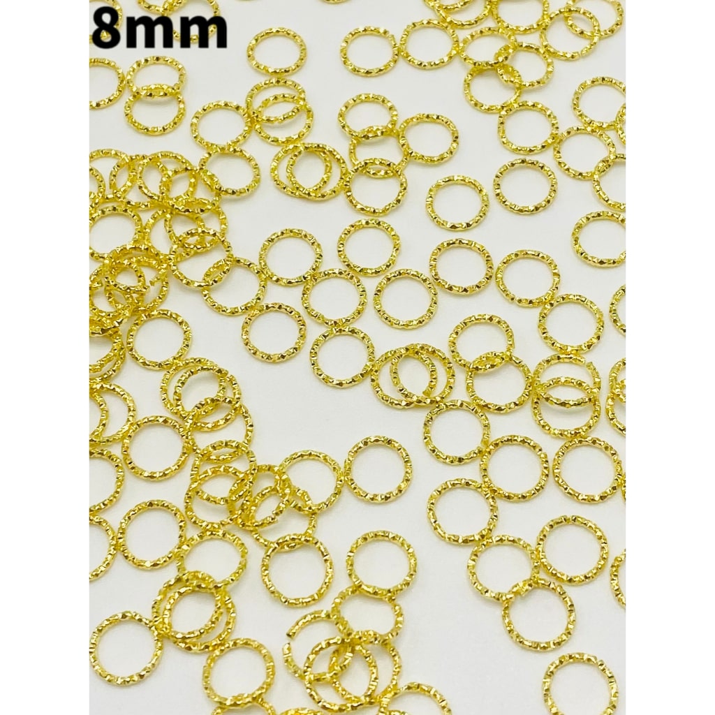 Alloy Jump Ring Pendant