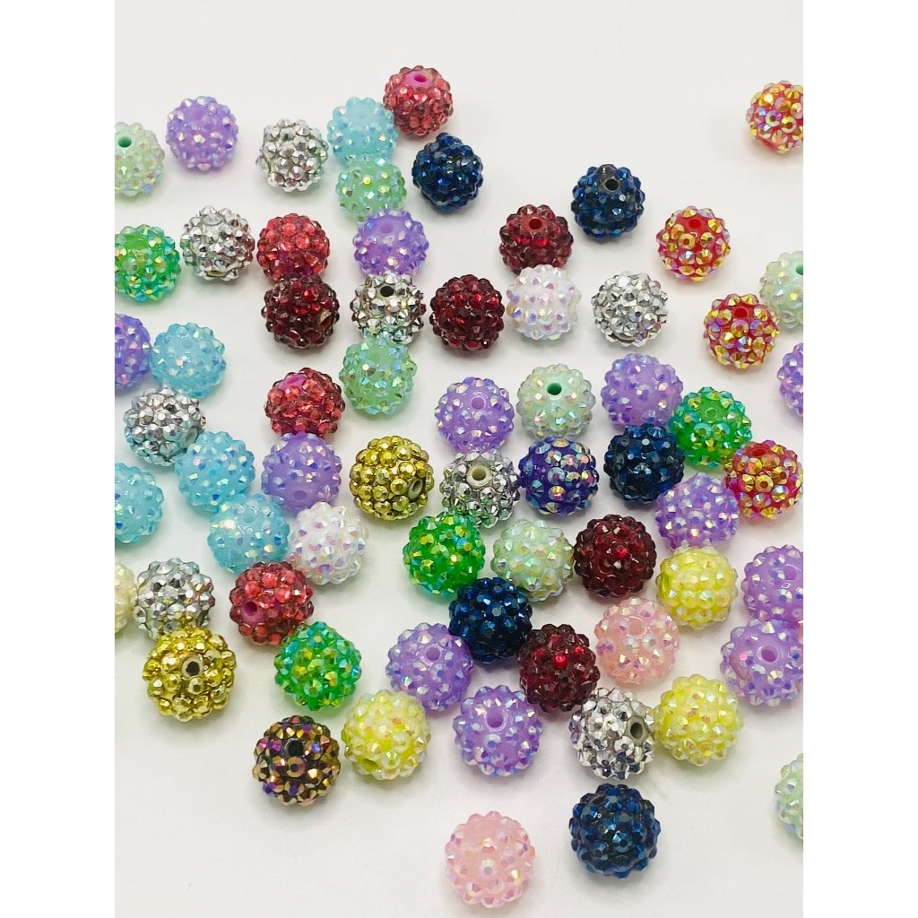 Sparkling Acrylic Beads