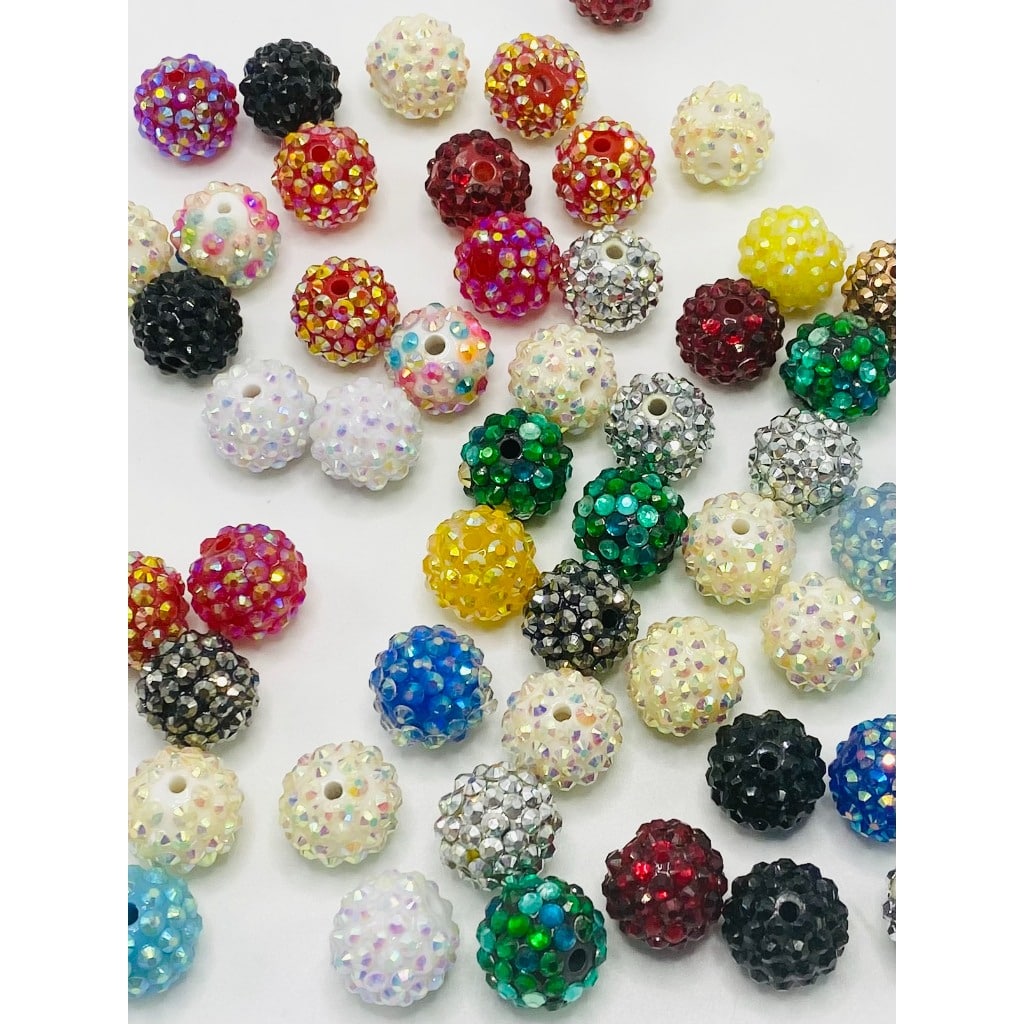 Sparkling Acrylic Beads