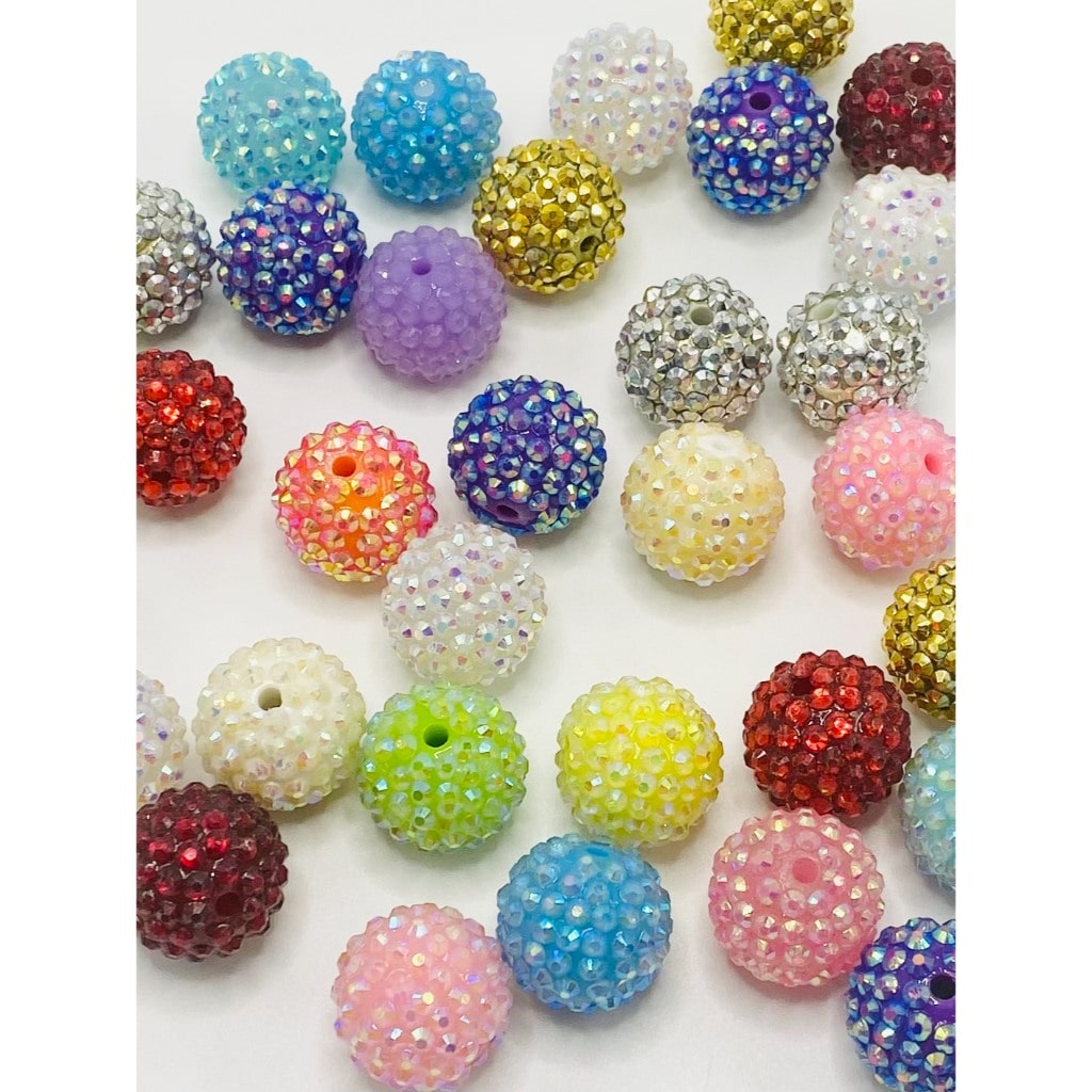 Sparkling Acrylic Beads