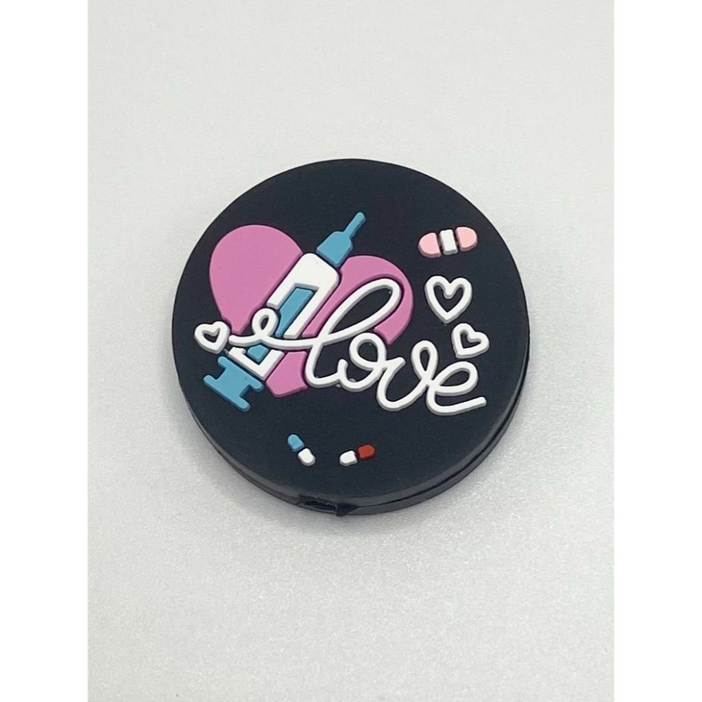Doctor Nurse Pill Love Heart Silicone Focal Beads