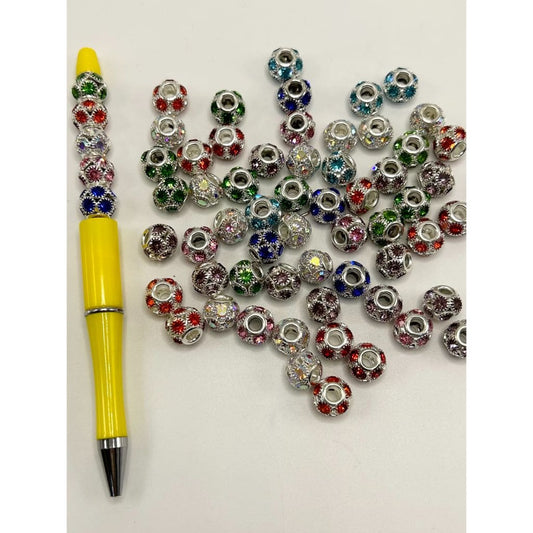 Welding Crystal Rhinestone Spacer, 12mm