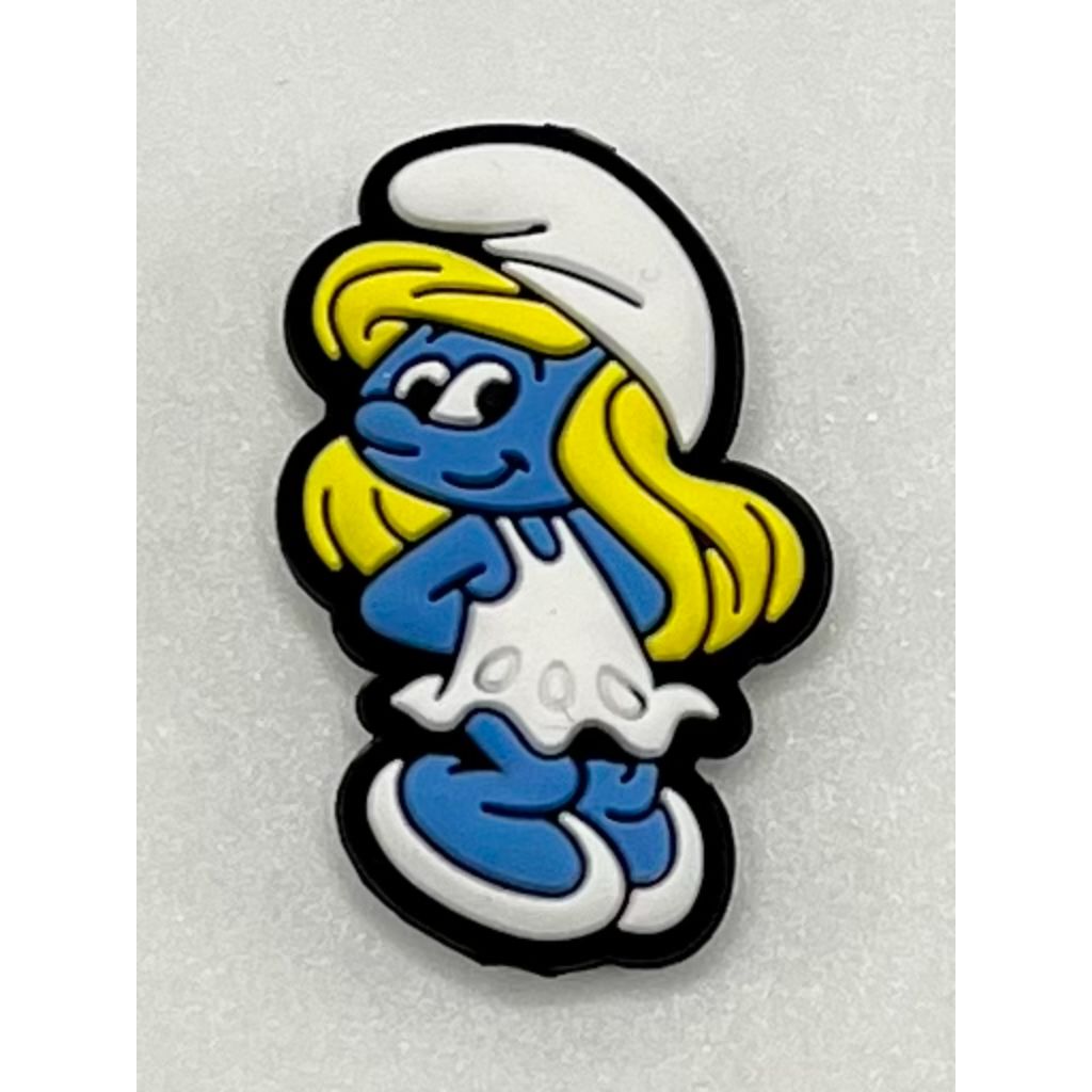 Cute Smurfett Cartoon Silicone Focal Beads