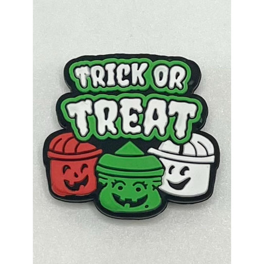 Treat Or Trick Halloween Silicone Focal Beads