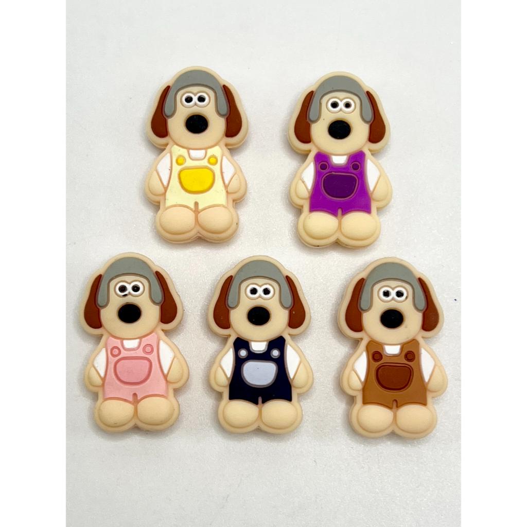 Dog Animal Silicone Focal Beads