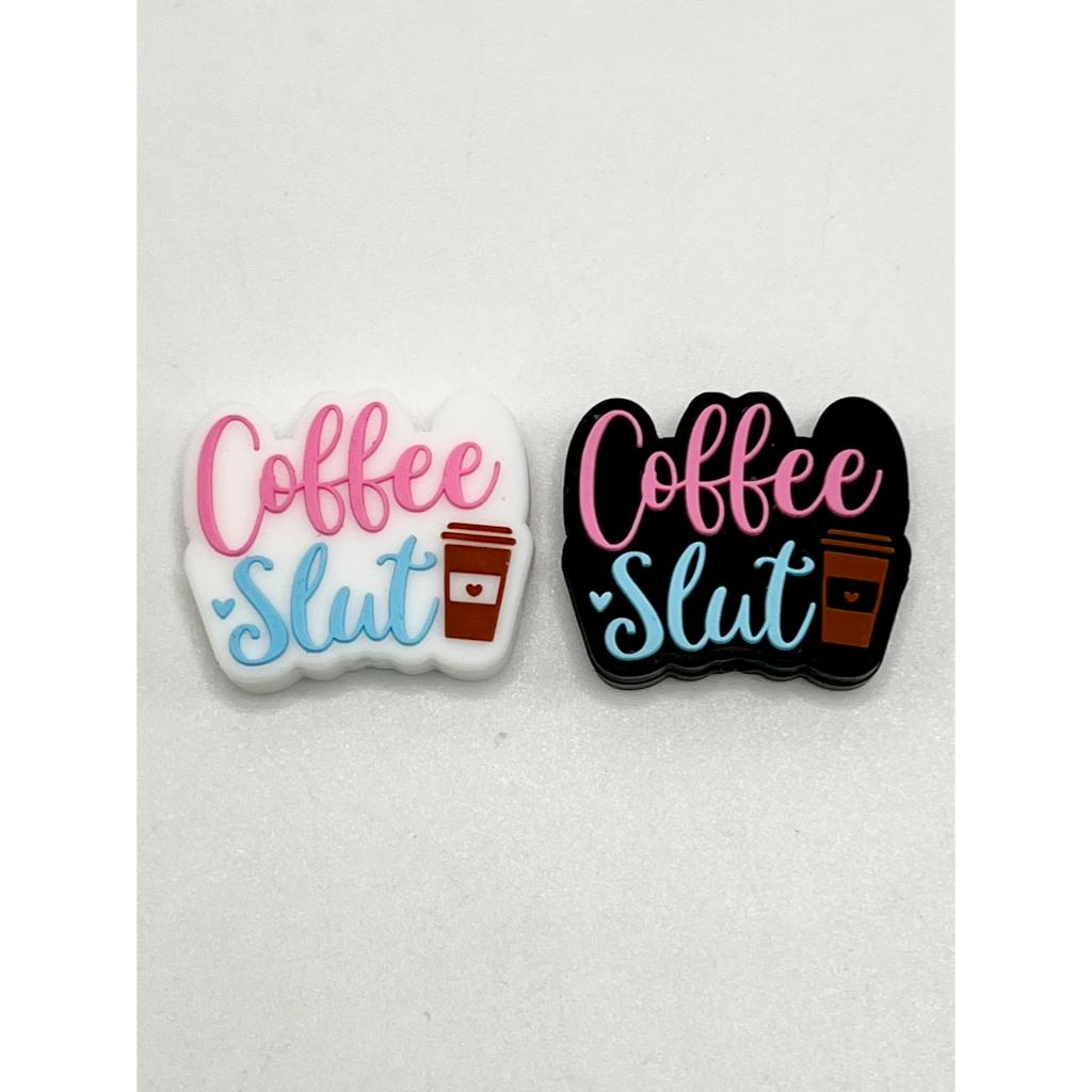 Slut Coffee Silicone Focal Beads