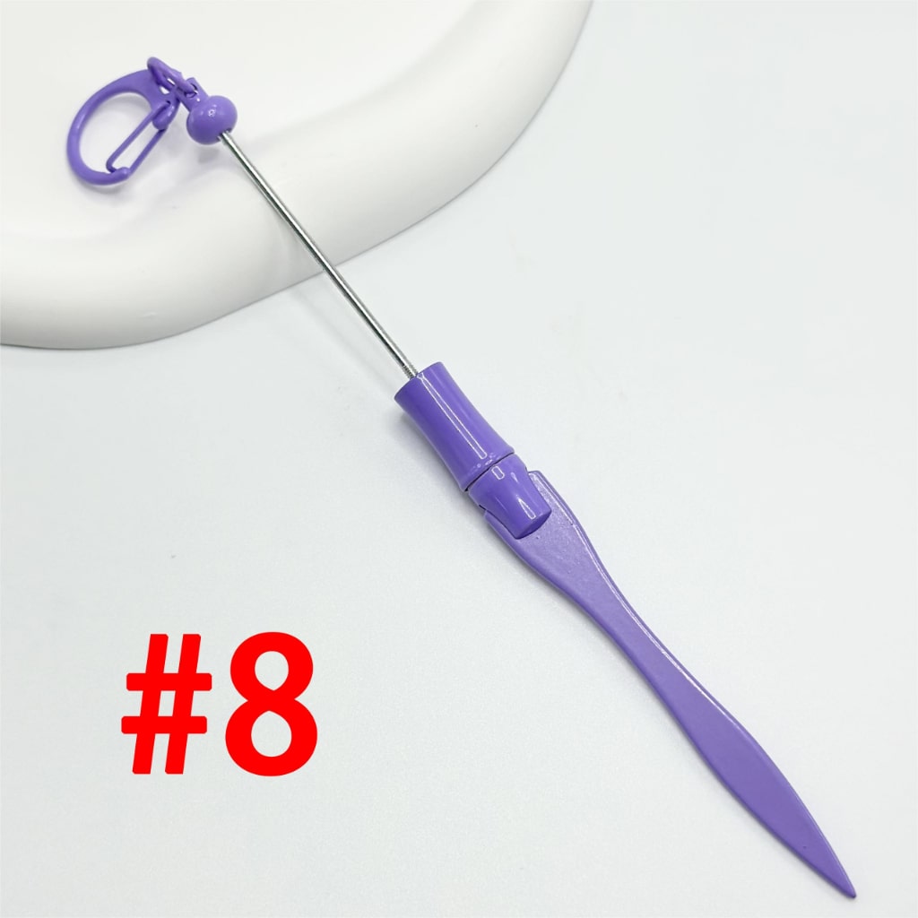 Beadable Letter Opener in Solid Colors, Letter Envelope Opener,Material: Metal, Length 18cm