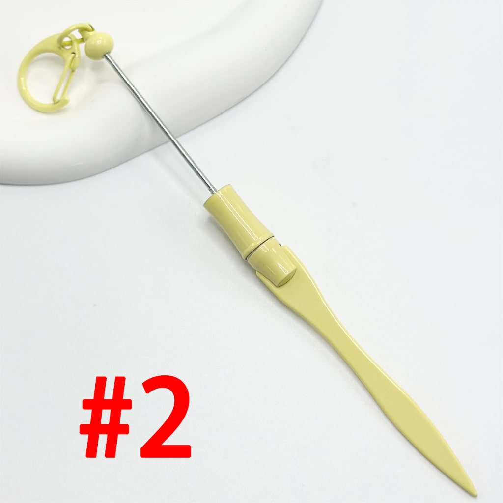 Beadable Letter Opener in Solid Colors, Letter Envelope Opener,Material: Metal, Length 18cm