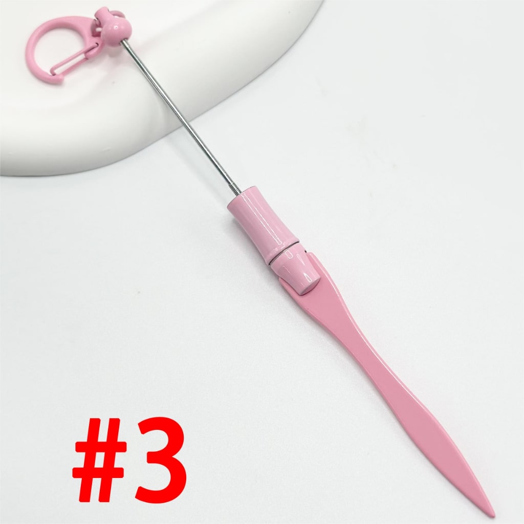 Beadable Letter Opener in Solid Colors, Letter Envelope Opener,Material: Metal, Length 18cm