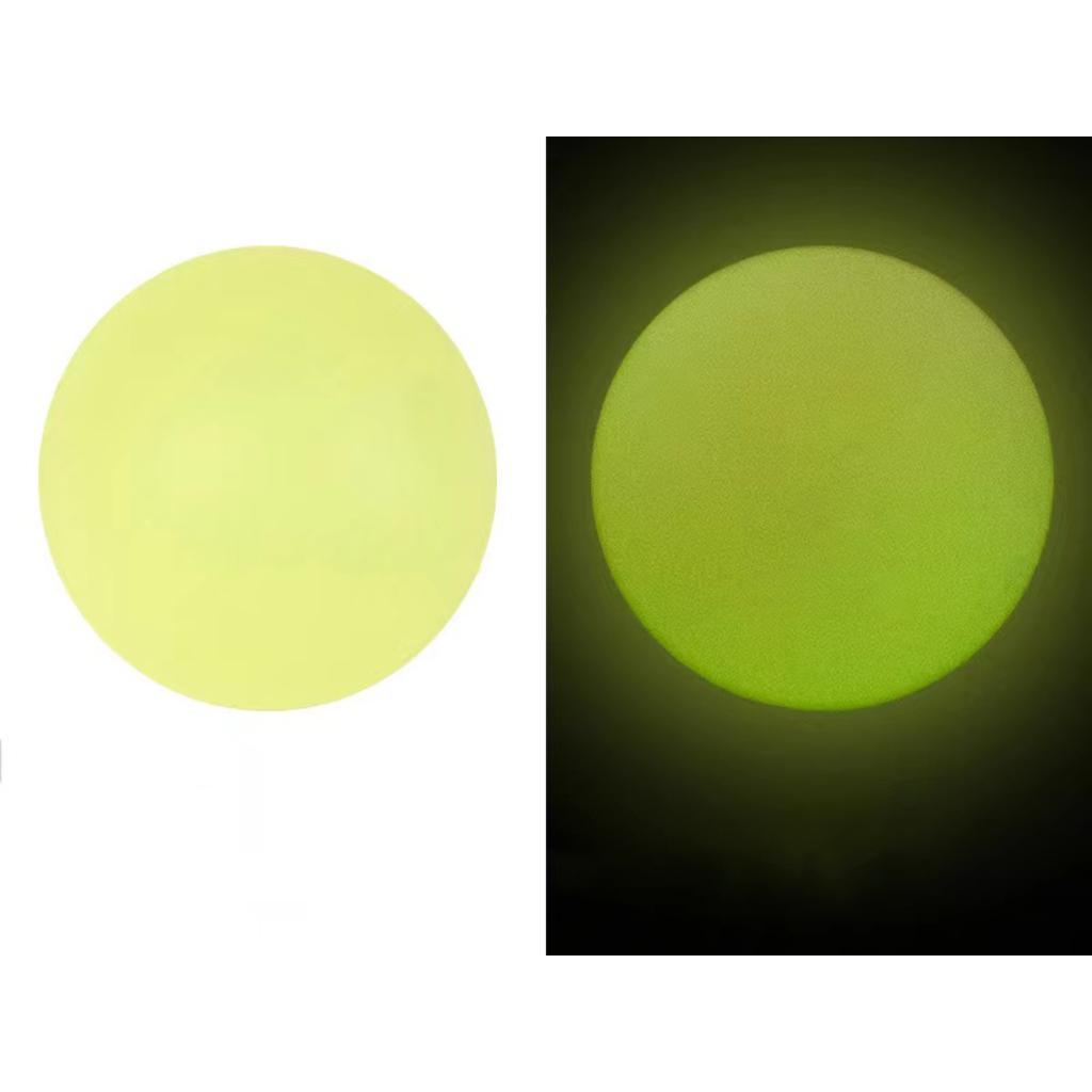 Luminous Round Night Glowing Beads, Glow in the Dark Beads, Silicone Beads, Size 15mm