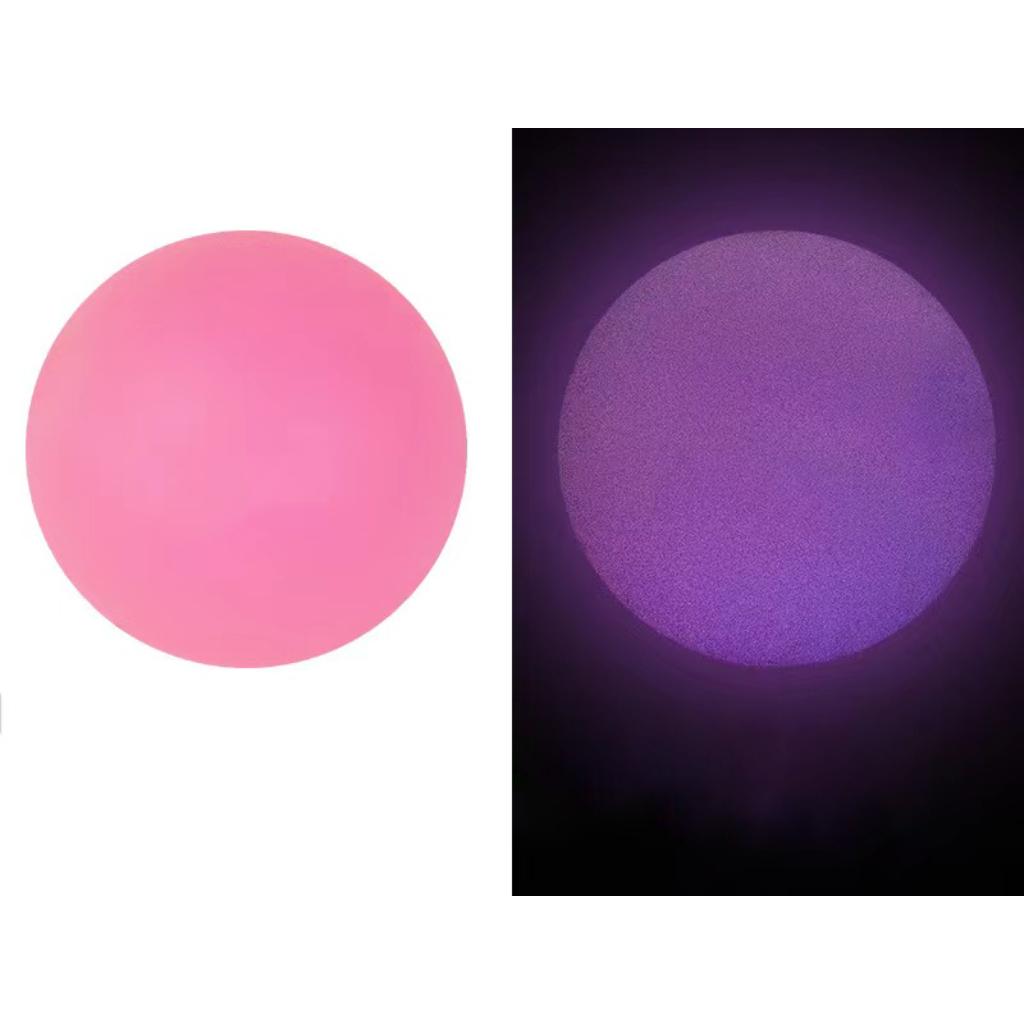 Luminous Round Night Glowing Beads, Glow in the Dark Beads, Silicone Beads, Size 15mm
