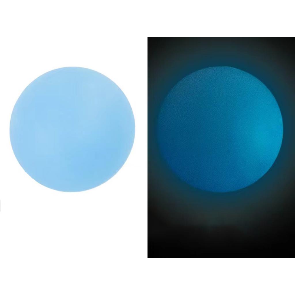 Luminous Round Night Glowing Beads, Glow in the Dark Beads, Silicone Beads, Size 15mm