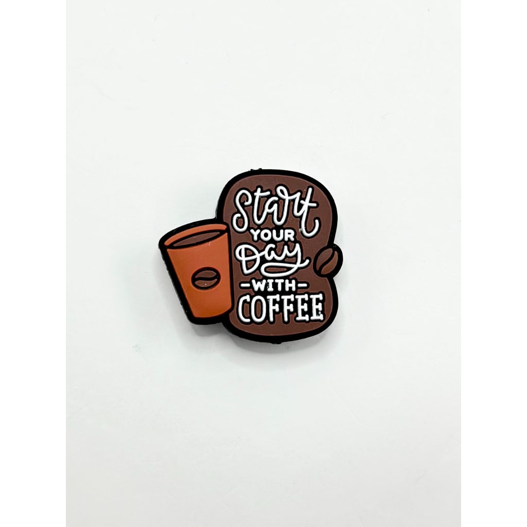Start Your Day with Silicone Focal Beads Coffee