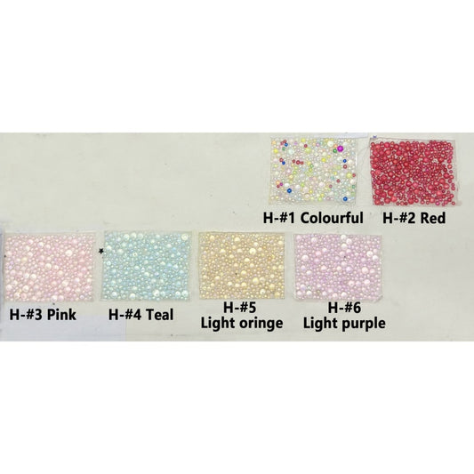 DIY Bling Bling Small Bubbles Balls Wraps Tapes for Pen, Around 40*28MM, 78pcs in 1 Sheet, Please Read the Description