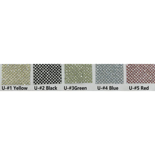 DIY Bling Bling Wraps Tapes with Clear Rhinestones & Pearls for Pen, Around 40*28MM, 78pcs in 1 Sheet, Please Read the Description