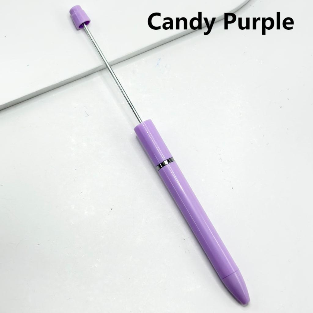 DIY Beadable Pen in Solid Color New Style Fashion, 167MM, Please Read the Description, (Refill Can be Replaced)