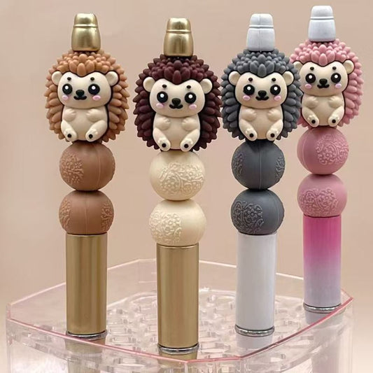 3D Hedgehogs Little Cute Silicone Focal Beads