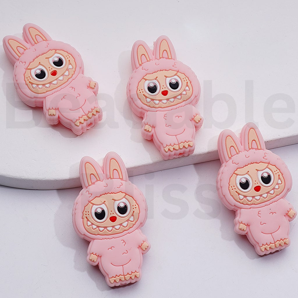 Cute Labub Monster Po Mar Silicone Focal Beads – Hands on Supply