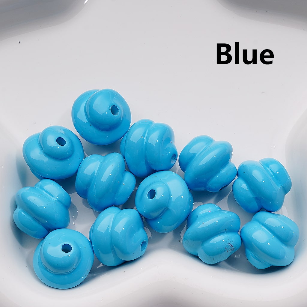 Vivid Cream Cute Acrylic Beads 17*17MM (Single Color is available for 200pcs Whole bag)