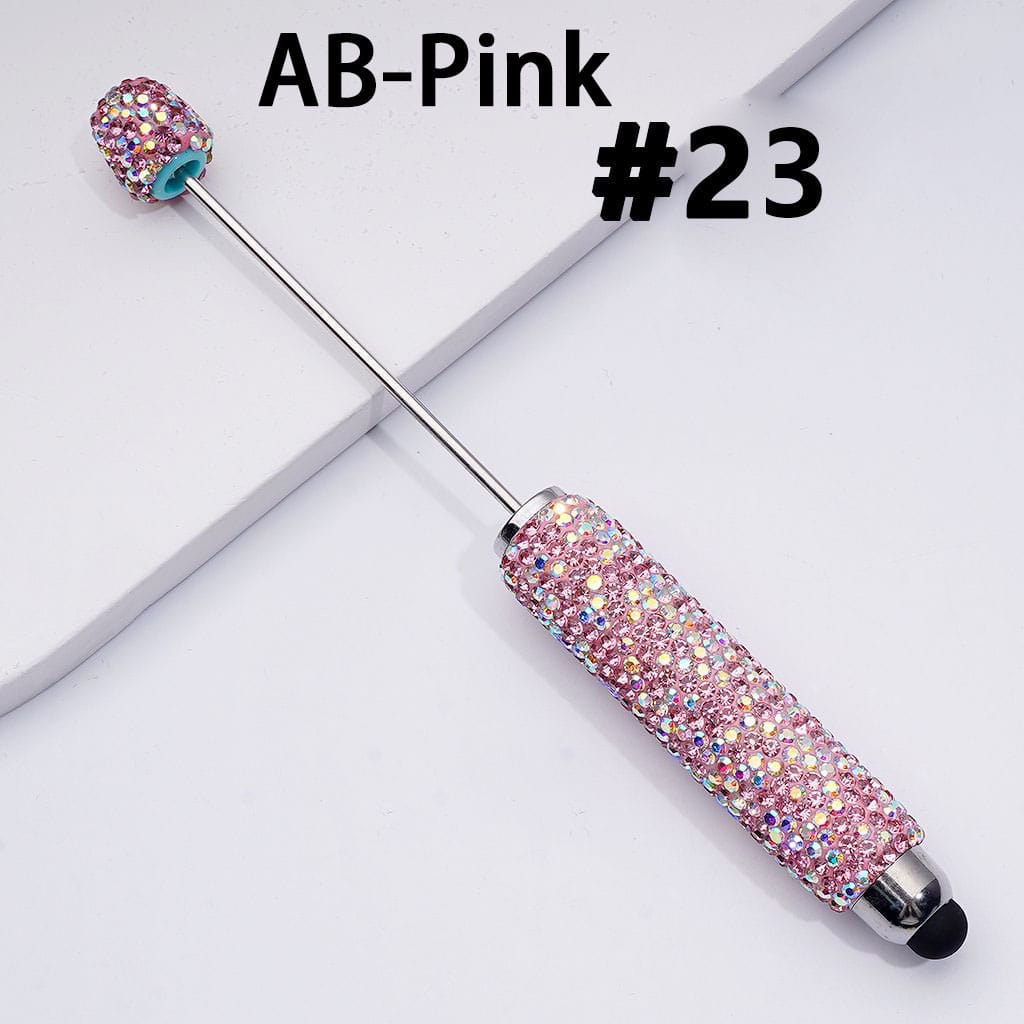 Whimsical Vivid Fruit Series Pens – Beadable Design with Clear Sugar White Accents