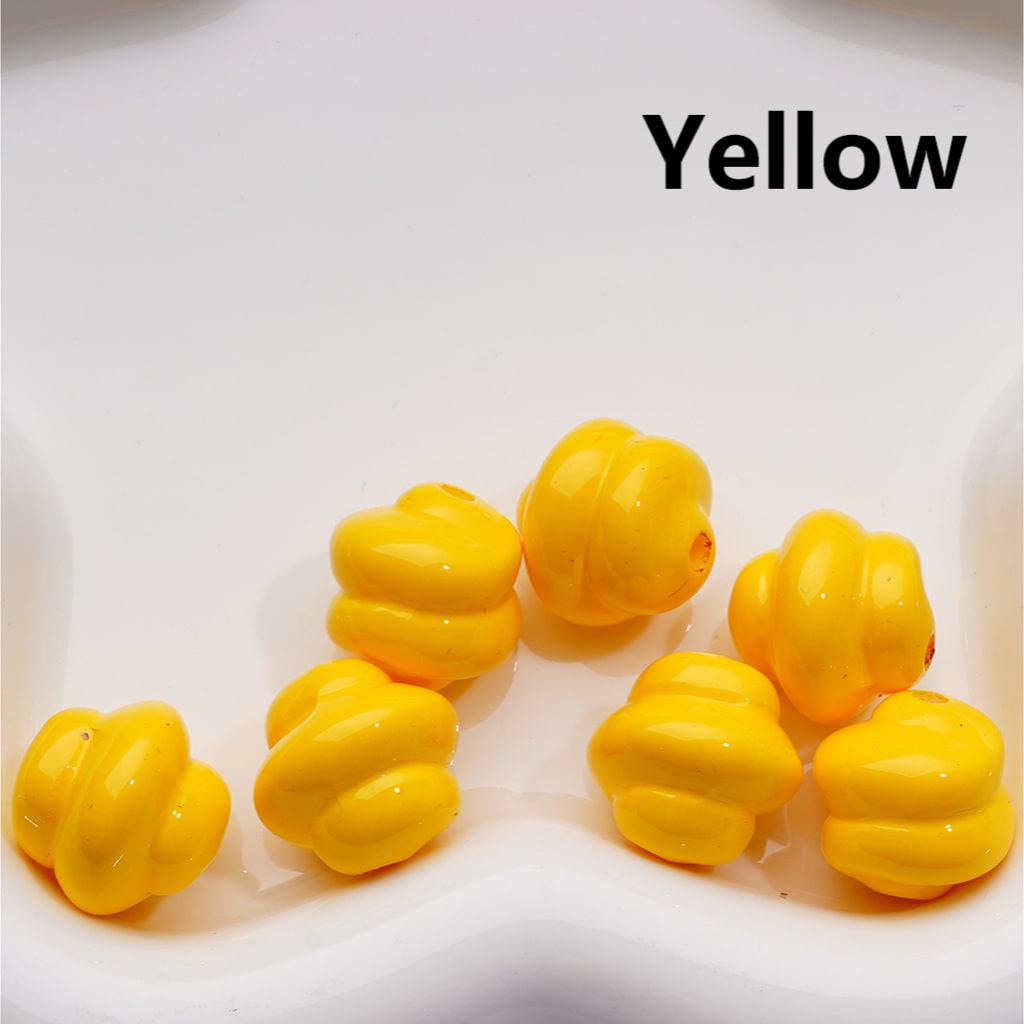 Vivid Cream Cute Acrylic Beads 17*17MM (Single Color is available for 200pcs Whole bag)