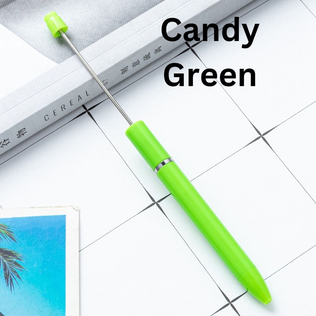 DIY Beadable Pen in Solid Color New Style Fashion, 167MM, Please Read the Description, (Refill Can be Replaced)