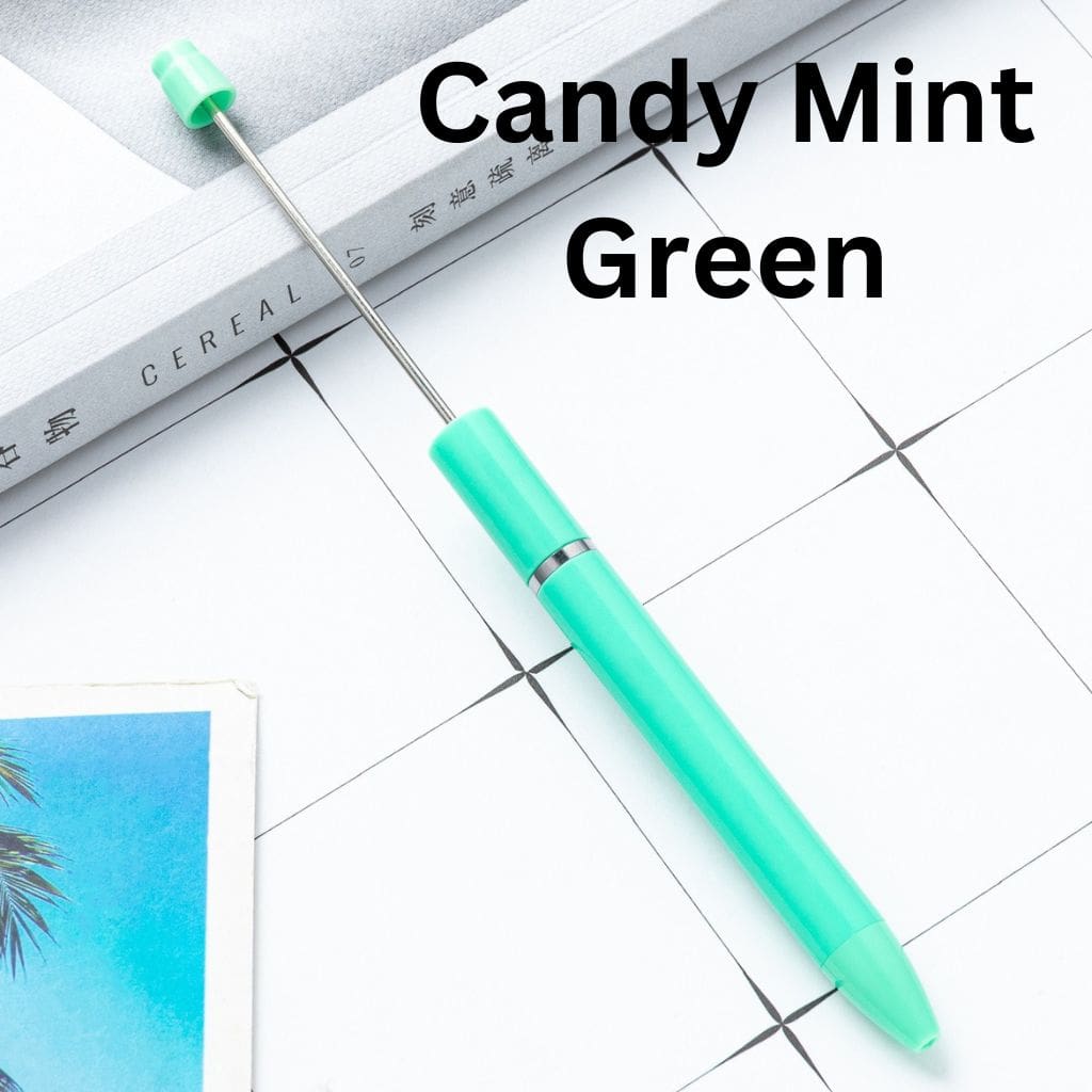 DIY Beadable Pen in Solid Color New Style Fashion, 167MM, Please Read the Description, (Refill Can be Replaced)