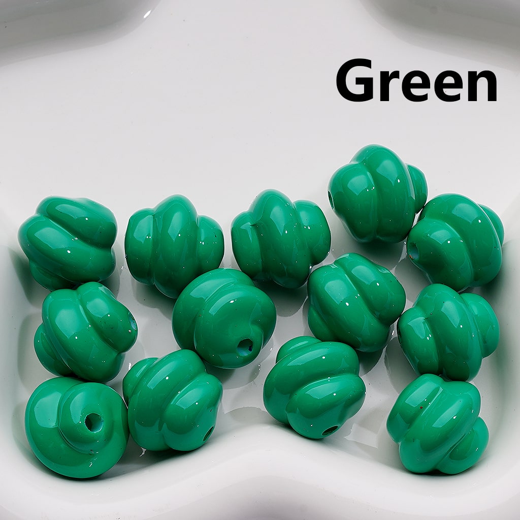 Vivid Cream Cute Acrylic Beads 17*17MM (Single Color is available for 200pcs Whole bag)