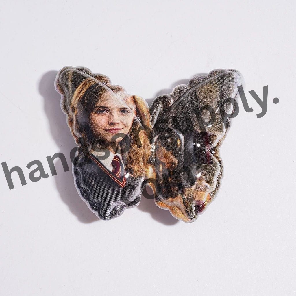Mystical Magical Wizard Boy Character Series Acrylic Beads for Pens, Random Mix