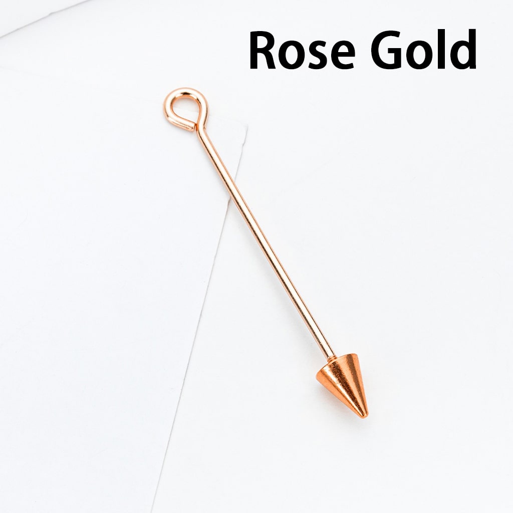 DIY Brass Arrow Eye Pin Bar Split Eye Pendant & Jewelry Accessory